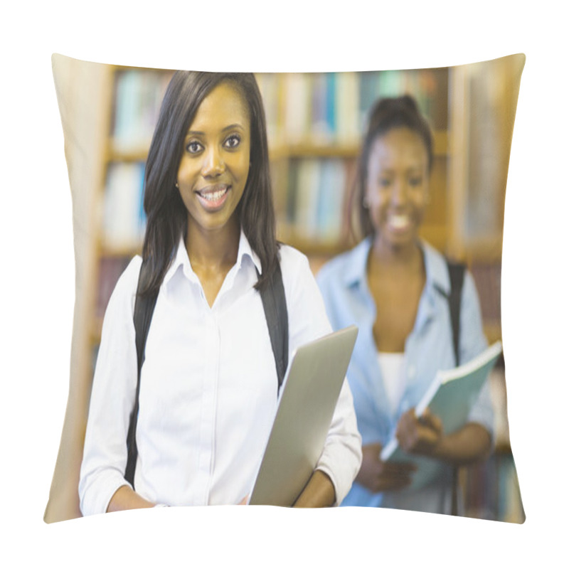 Personality  Student Holding Laptop Pillow Covers