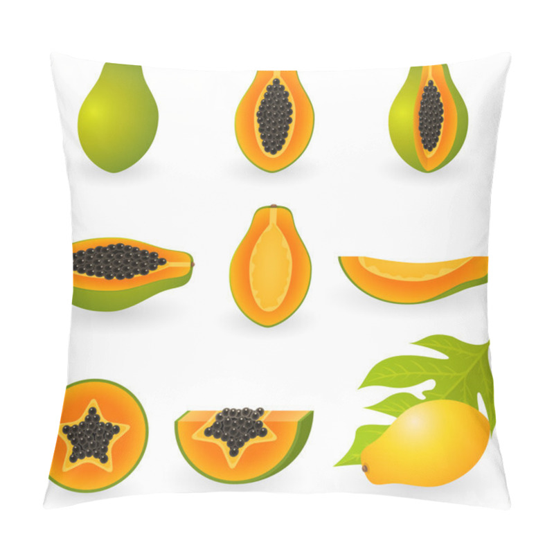 Personality  Papaya Pillow Covers