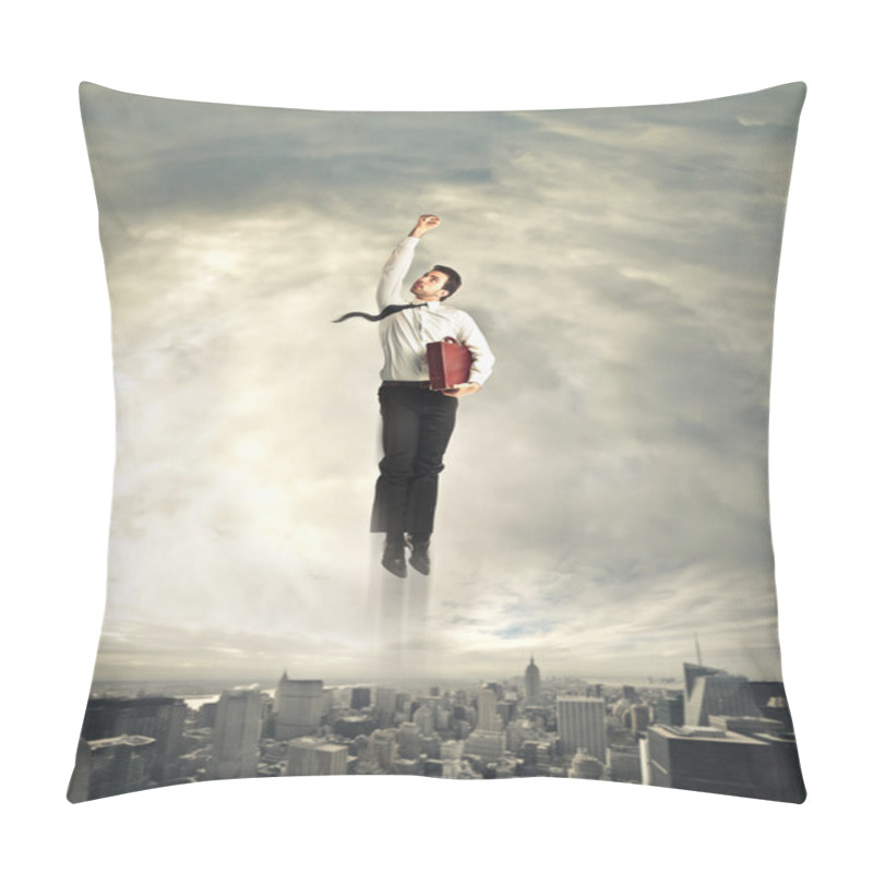 Personality  Super Businessman Pillow Covers