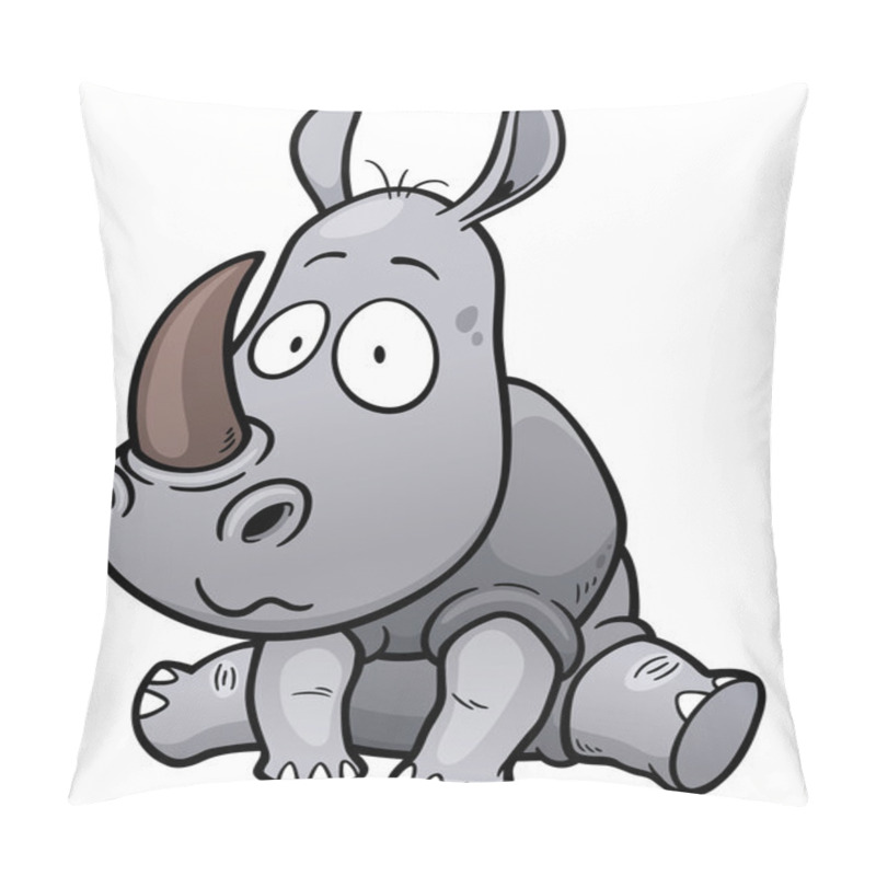 Personality  Rhino Pillow Covers