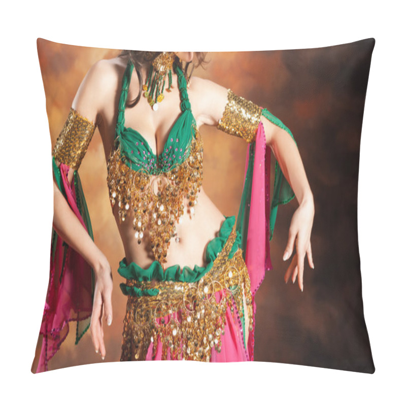 Personality  Beautiful Exotic Belly Dancer Woman Pillow Covers