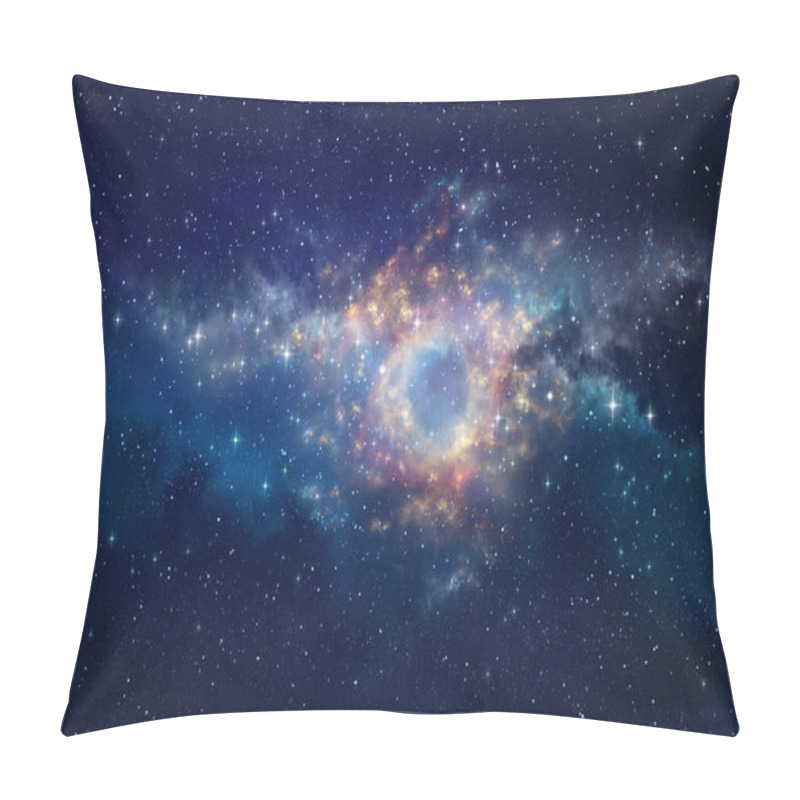 Personality  Space Nebula Background Pillow Covers