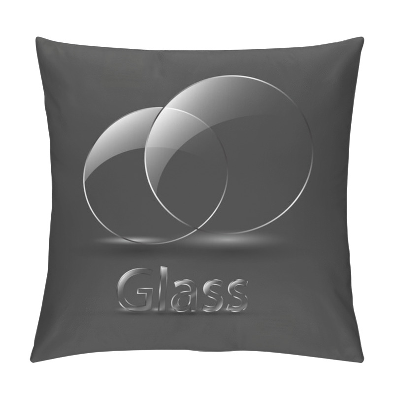 Personality  Black Balls With A Signature Glass Pillow Covers