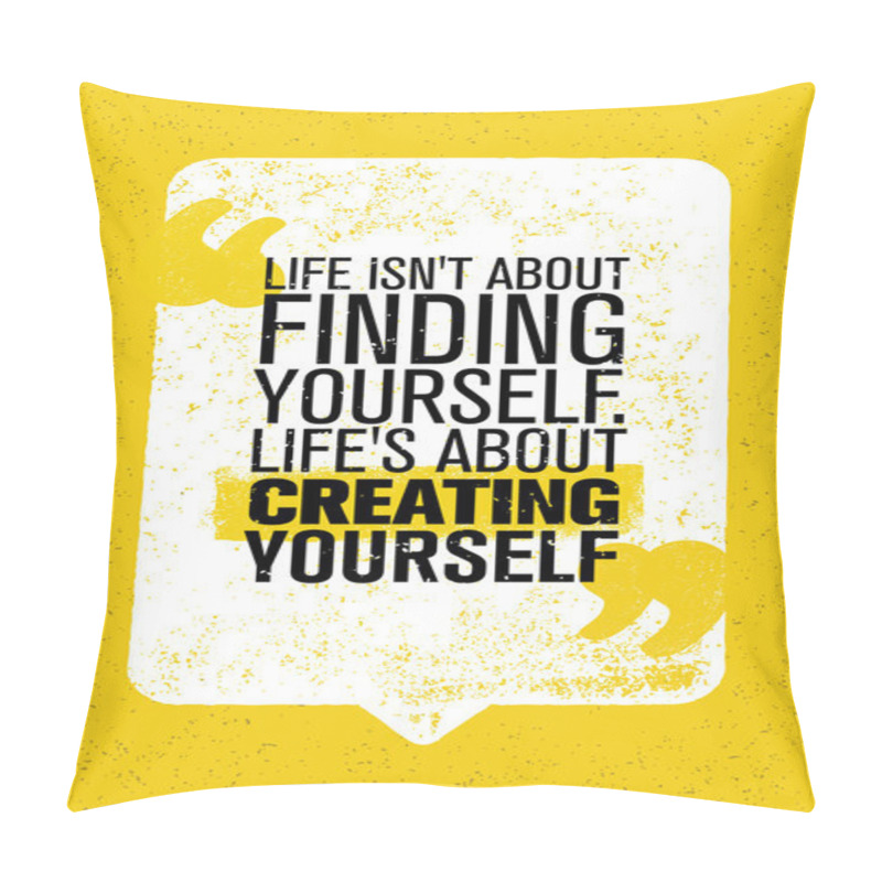 Personality  Inspiring Creative Motivation Quote Pillow Covers