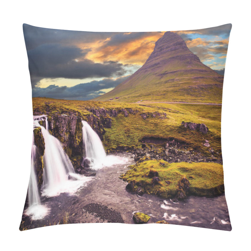 Personality  Famous Mountain In Iceland Is Kirkufell Pillow Covers