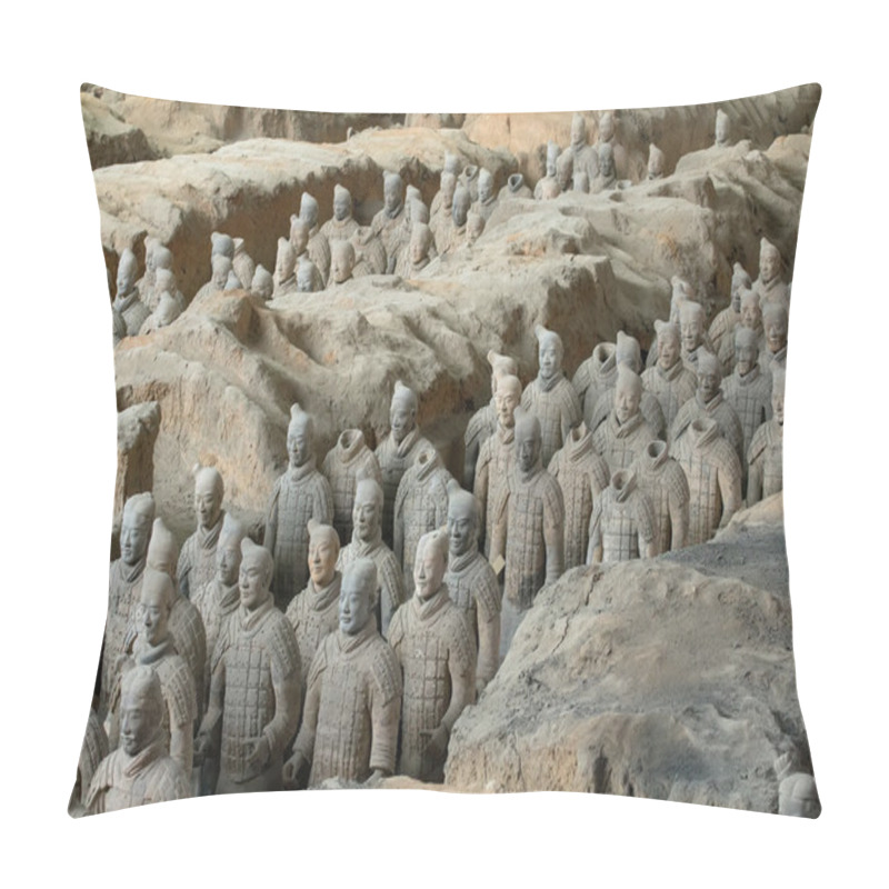 Personality  The Terracotta Army Pillow Covers