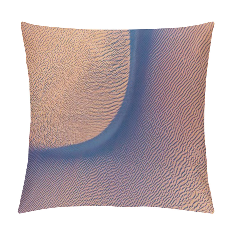 Personality  Abstract Desert Landscape Showcasing Swirling Sand Patterns In Warm Hues. Pillow Covers