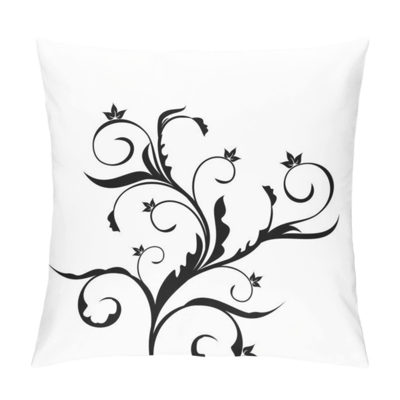 Personality  Illustration Of Floral Background Pillow Covers