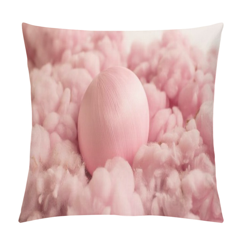 Personality  Explore A Mesmerizing Cosmic Landscape Showcasing A Vibrant Pink Planet Enveloped In Soft, Whimsical Pink Clouds. This Enchanting Scene Captures The Essence Of A Dolllike World, Inviting Imagination And Wonder. Pillow Covers