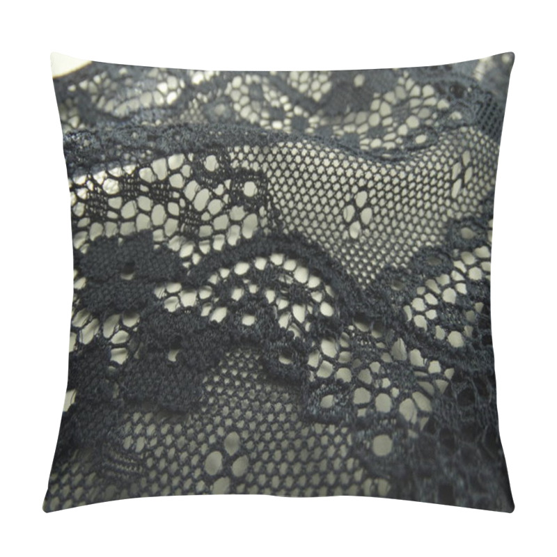 Personality  Luxury Woman Black Lingerie Lace Pillow Covers