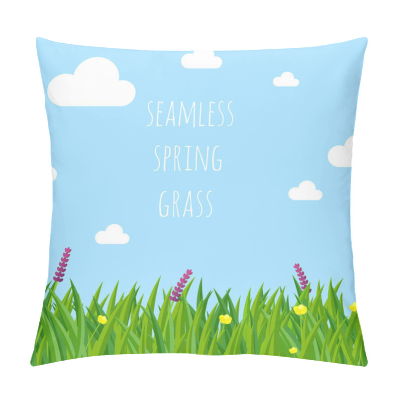 Personality  Ester Spring Vector Seamless  Background. Pillow Covers