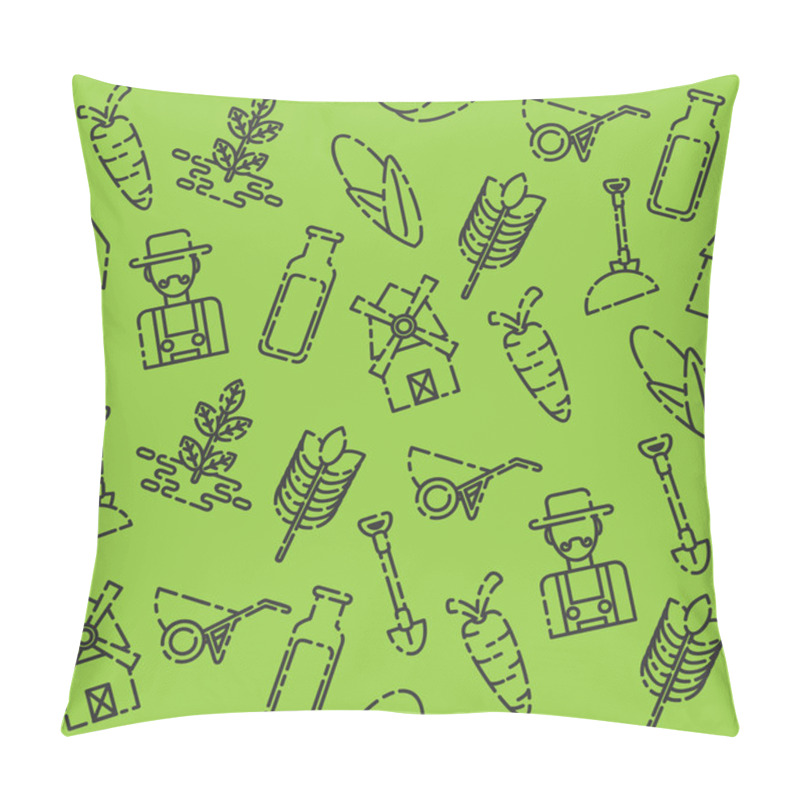 Personality  Farm Set Pattern Pillow Covers