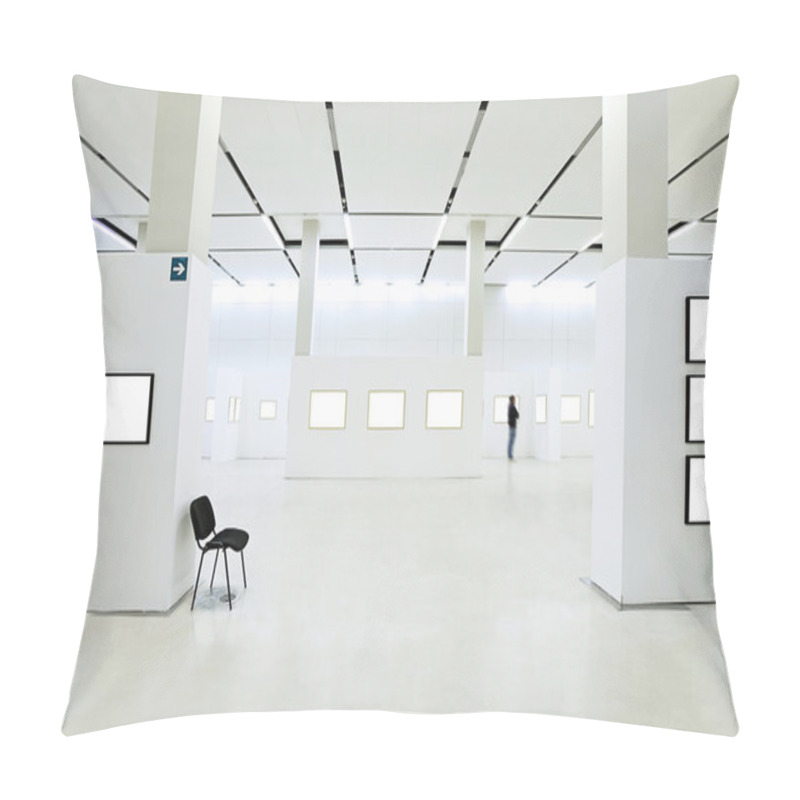 Personality  Silhouettes In The Museum Pillow Covers