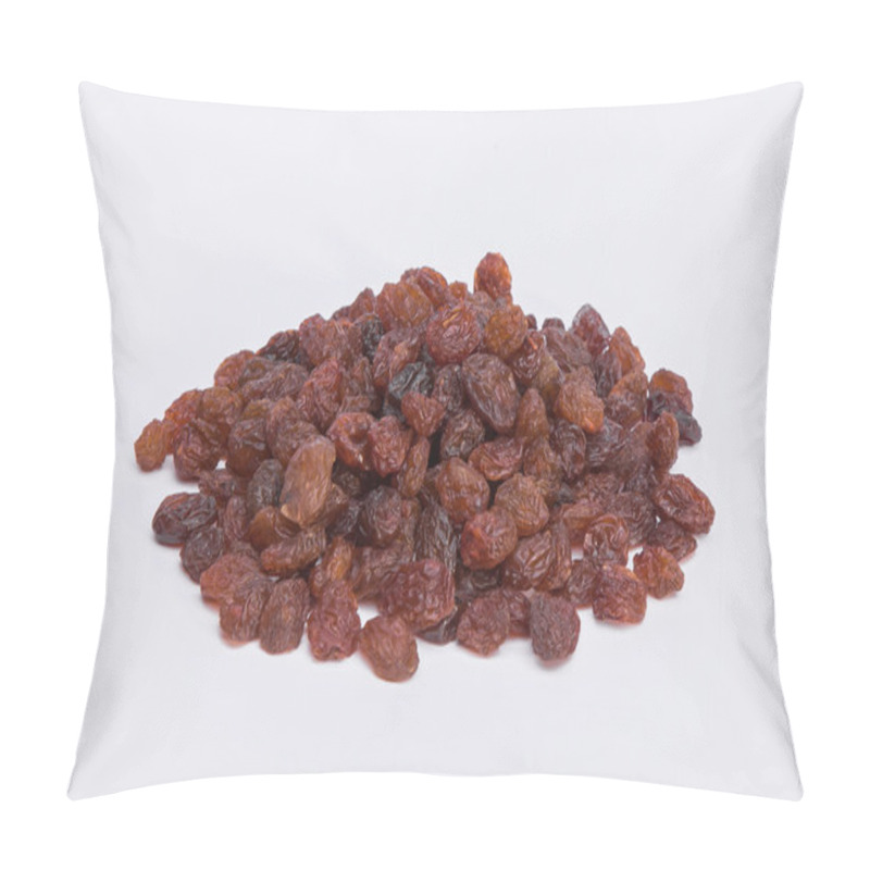 Personality  Raisin On A White Background Pillow Covers