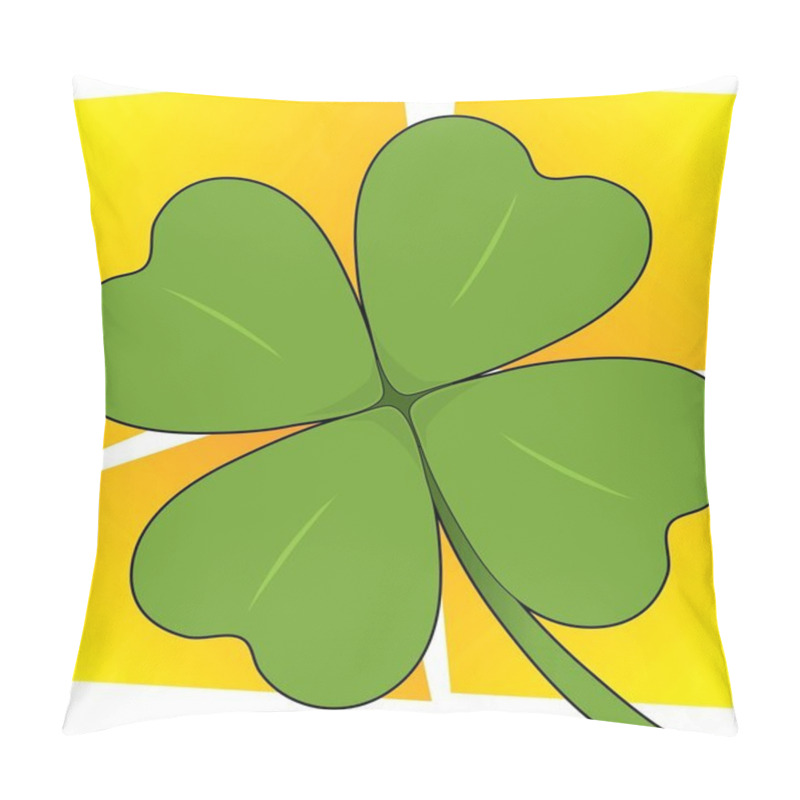 Personality  Shamrock Pillow Covers