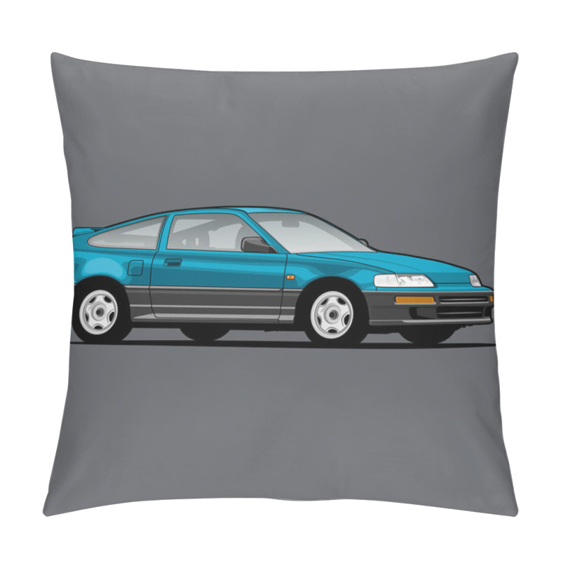 Personality  Car Vector Illustration For Conceptual Design Pillow Covers