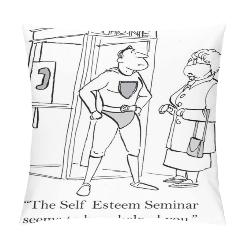 Personality  Self Esteem Seminar. Pillow Covers