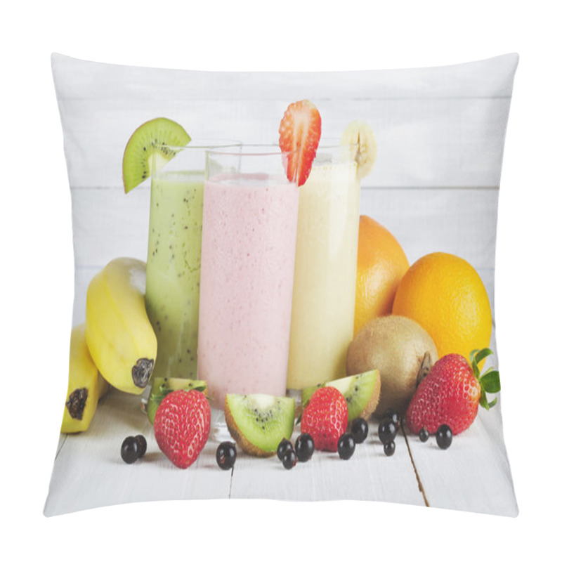 Personality  Fruit Smoothies Pillow Covers