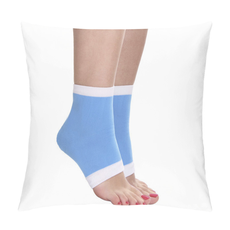 Personality  Gel Socks On A White Background Pillow Covers