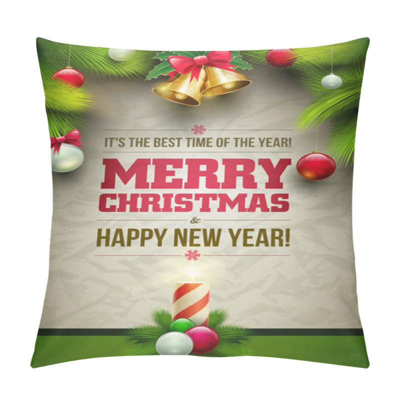 Personality  Christmas Message Board Pillow Covers