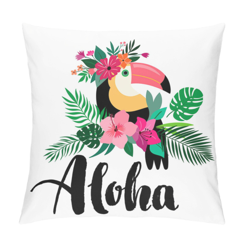 Personality  Aloha Greeting Card Design Pillow Covers