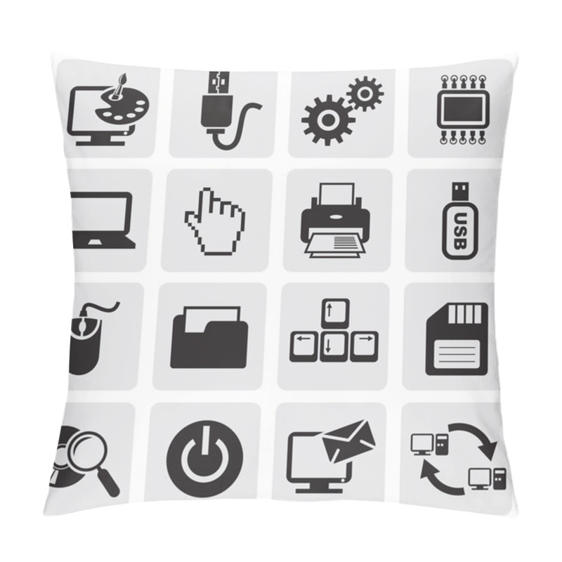 Personality  Computer Icons Pillow Covers