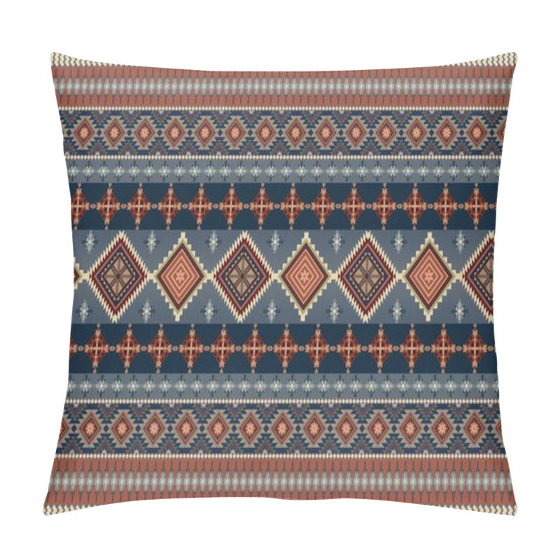 Personality  Navajo Tribal Vector Seamless Pattern. Native American Ornament. Ethnic South Western Decor Style. Boho Geometric Ornament. Vector Seamless Pattern. Mexican Blanket, Rug. Woven Carpet Illustration. Pillow Covers