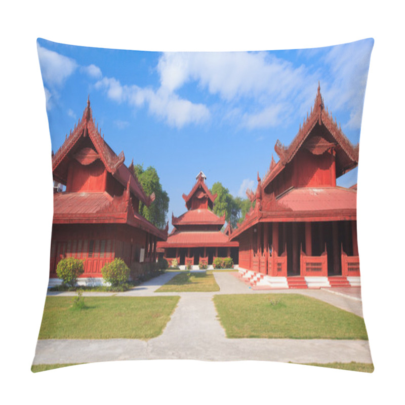 Personality  Mandalay Palace, Mandalay, Myanmar Pillow Covers