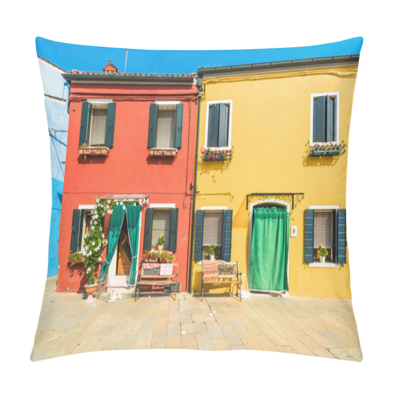 Personality  Burano Island, Venice Lagoon, Italy Pillow Covers