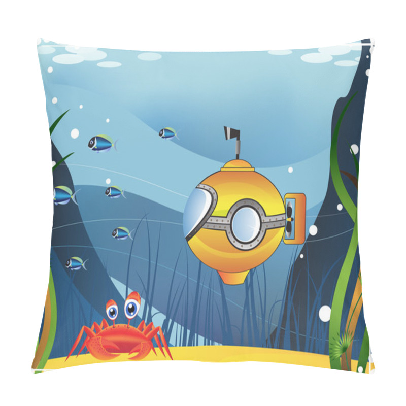 Personality  Underwater Landscape Pillow Covers