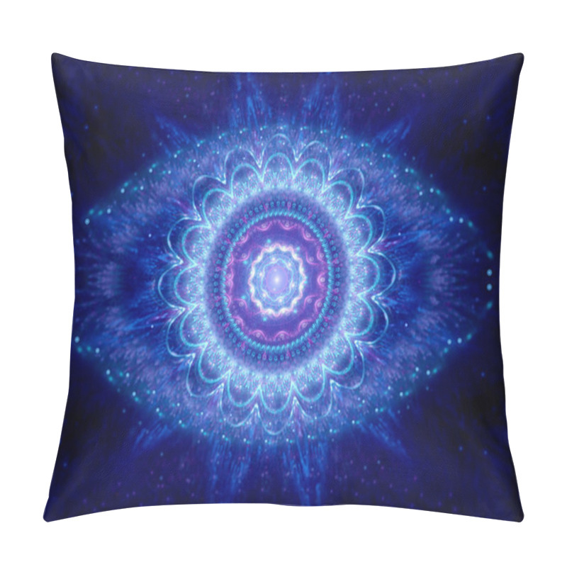 Personality  Big Blue Eye Pillow Covers