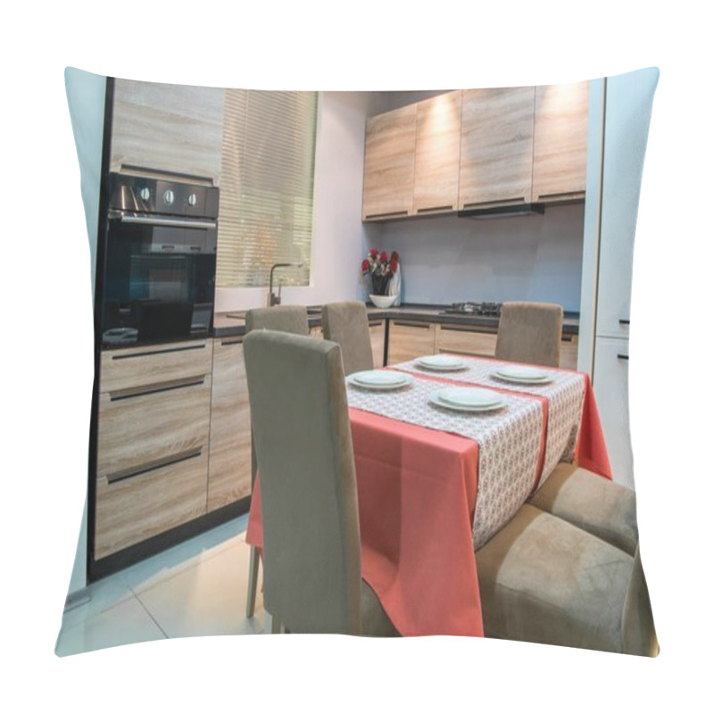 Personality  Modern Kitchen And Dinning Room Interior Pillow Covers