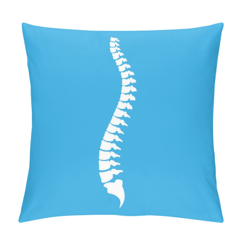 Personality  Back Pain Vector Icon - Vector Pillow Covers