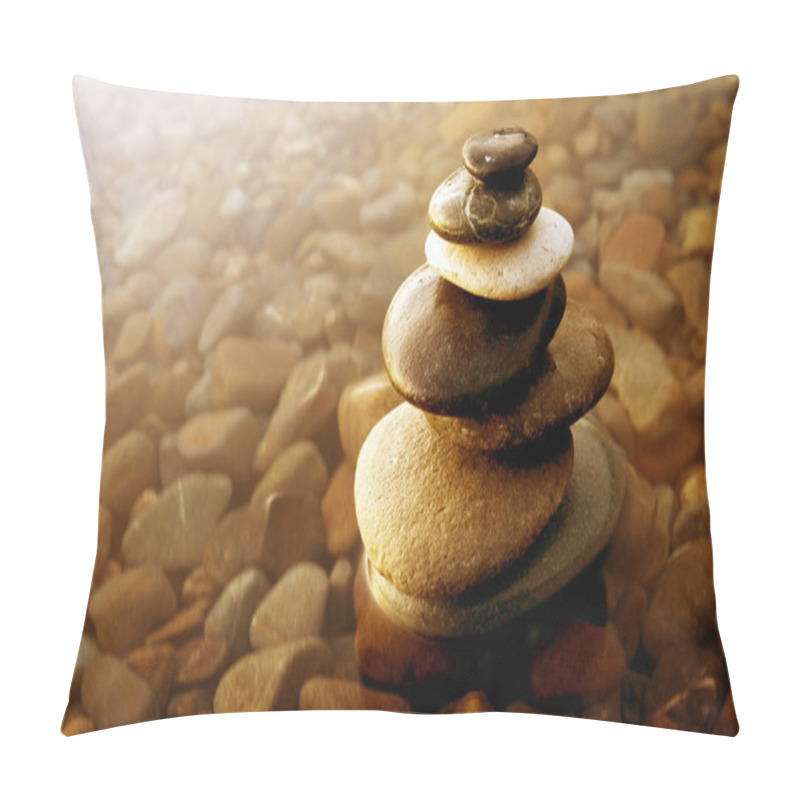 Personality  Zen Balance Rocks Pillow Covers