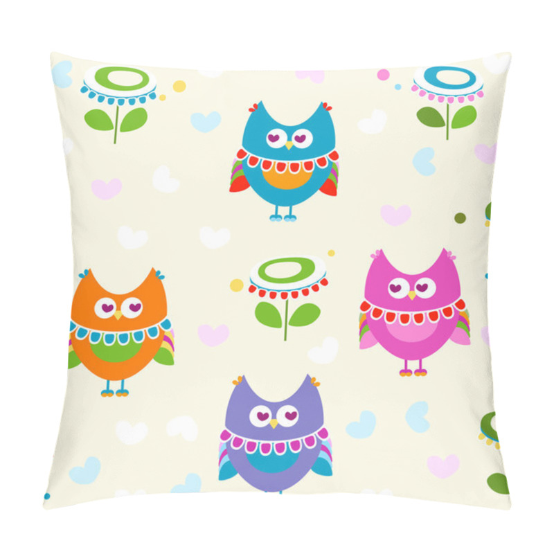 Personality  Owls Pattern Pillow Covers