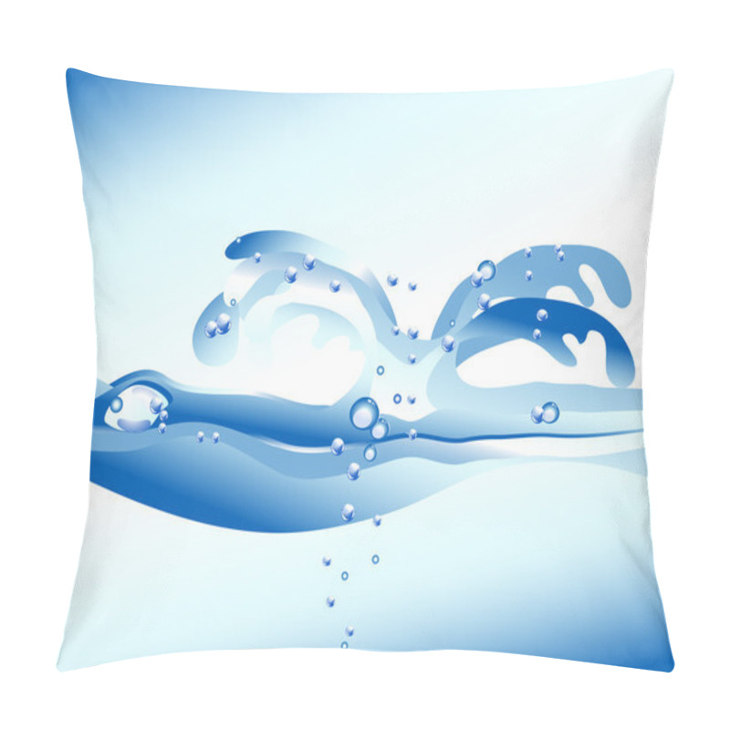 Personality  Water Wave Pillow Covers