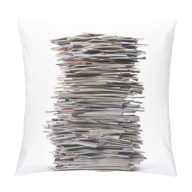 Personality  Stack Of Magazines Pillow Covers