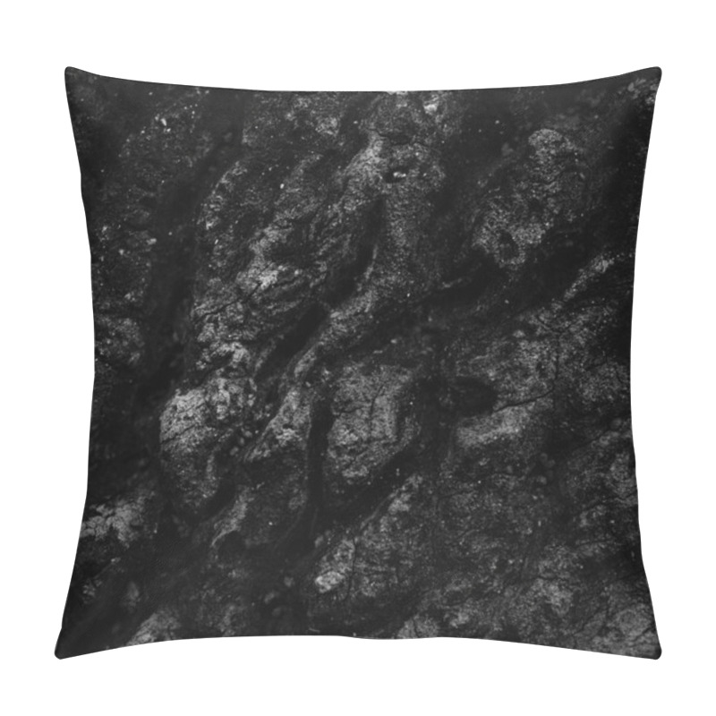 Personality  Dark Brown Wood With A Rough Surface For Texture And Background Pillow Covers