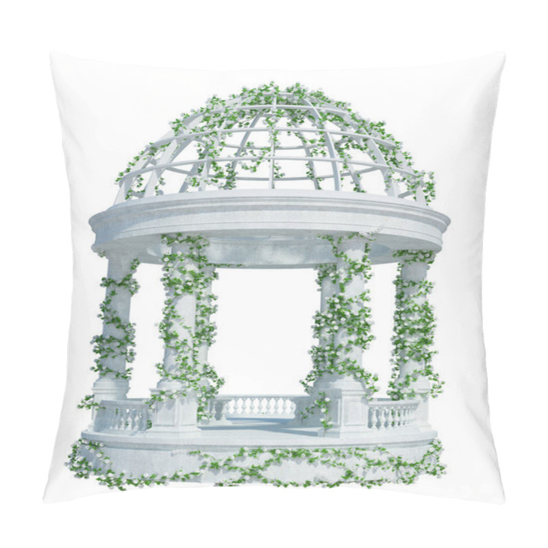 Personality  3d Render Ivy Plants  Isolated  On White Background Pillow Covers