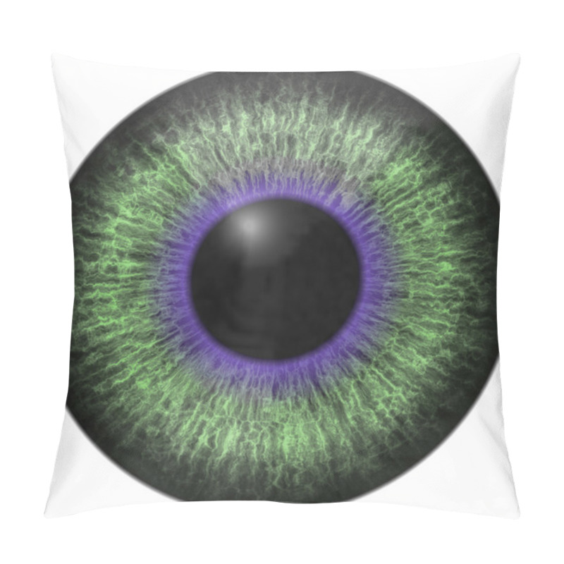 Personality  Eye Iris Generated Hires Texture Pillow Covers