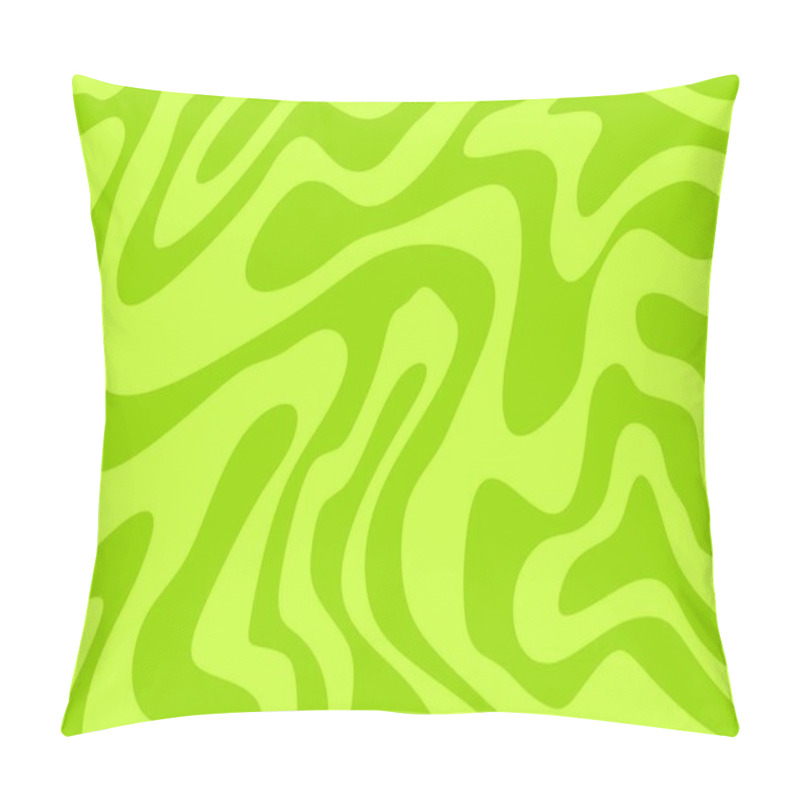 Personality  Minimalist Background With Cute Wavy Lines Pattern Pillow Covers