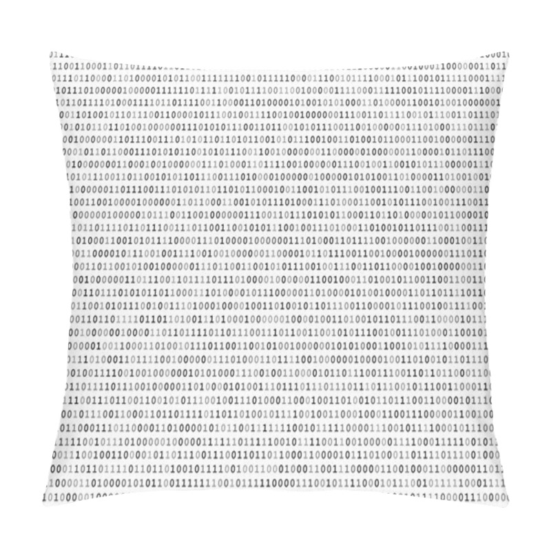 Personality  Sheet Of Binary Codes Pillow Covers