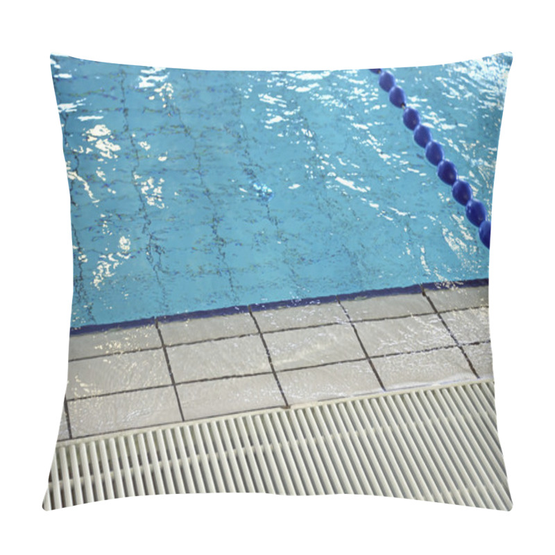 Personality  Grid For Water Circulation In Swimming Pool Pillow Covers