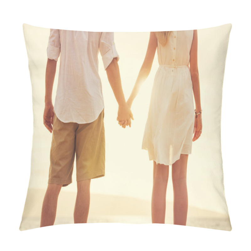 Personality  Honeymoon Concept, Man And Woman In Love, Enjoying Glass Of Cham Pillow Covers