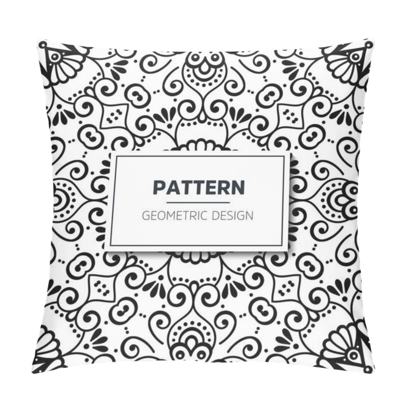 Personality  Seamless Ethnic And Tribal Pattern Pillow Covers