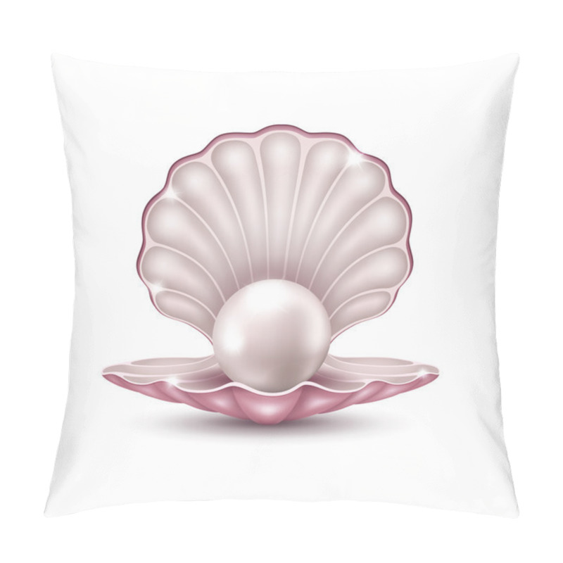 Personality  Pearl in the shell pillow covers