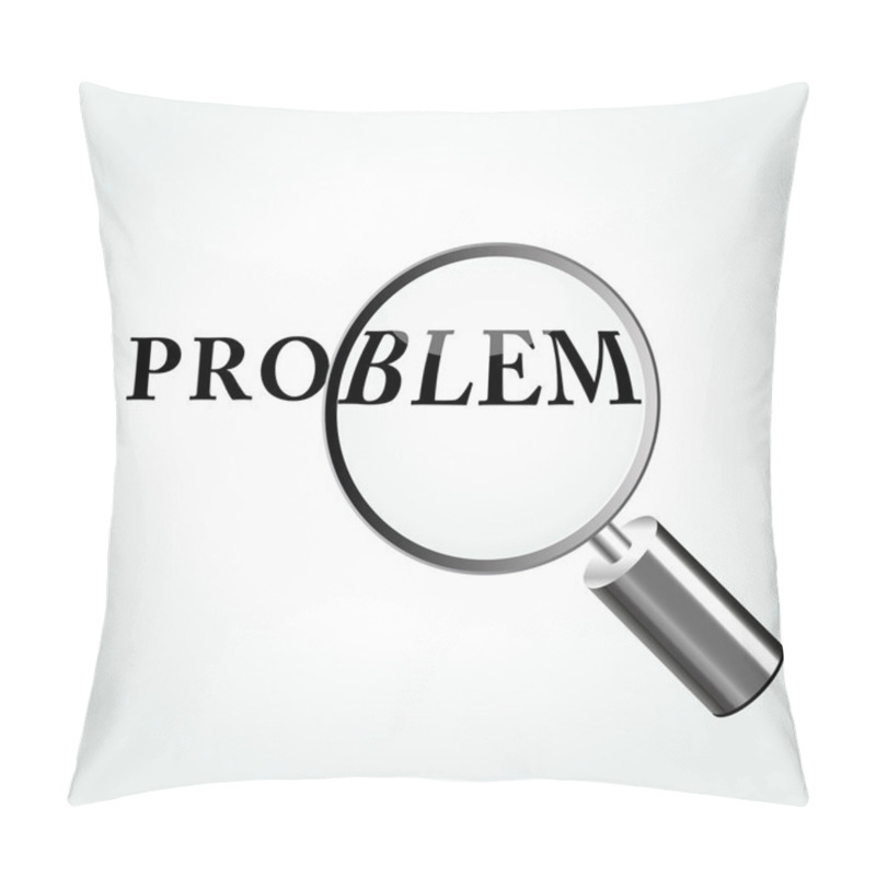 Personality  Vector Problem Concept Illustration Pillow Covers