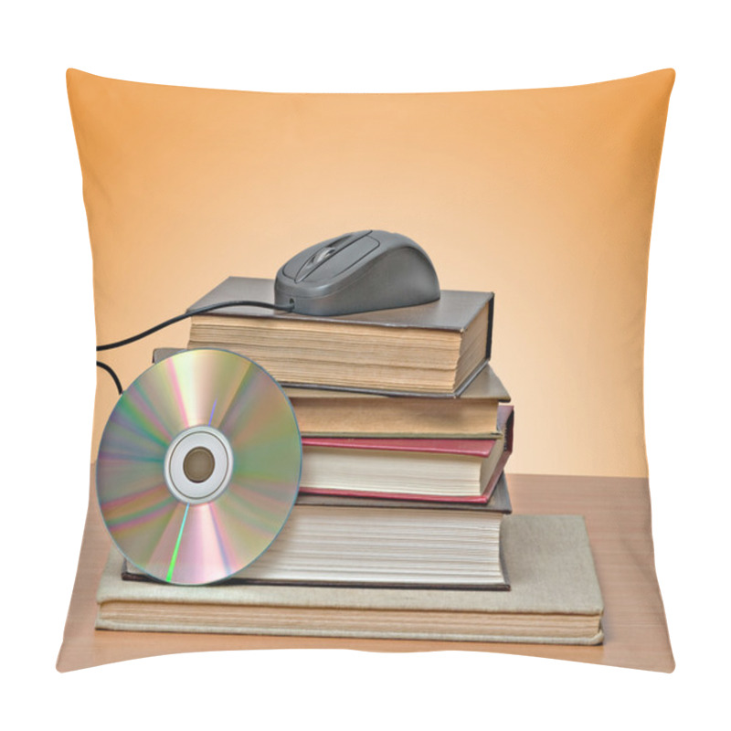 Personality  Books, Dvd, And Mouse Pillow Covers