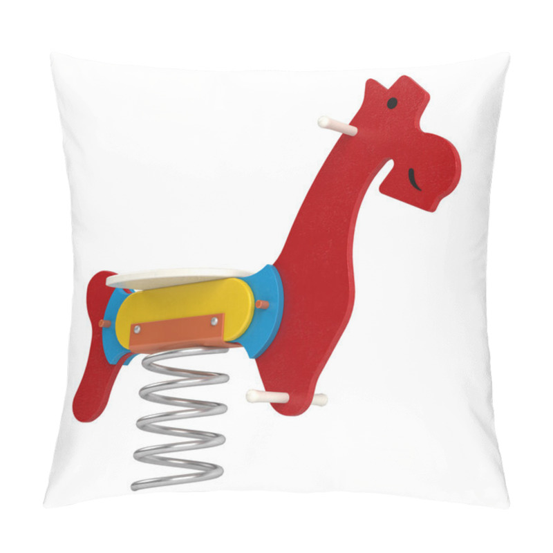 Personality  Colourful Toy Jumping Horse Pillow Covers