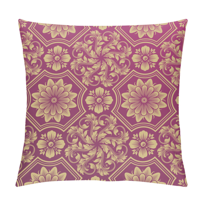 Personality  Damask Wallpaper Pillow Covers